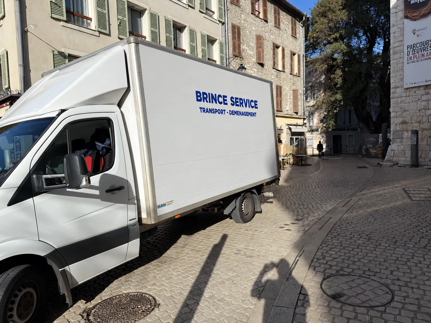 Camion Brince en intervention en ville