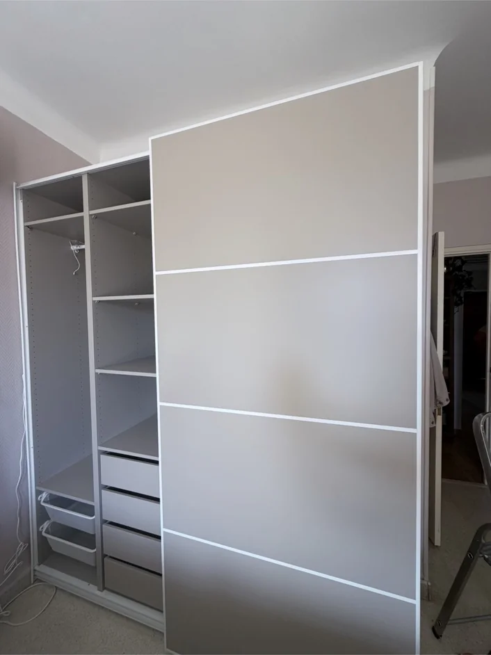 Dressings & rangements — réalisation Brince