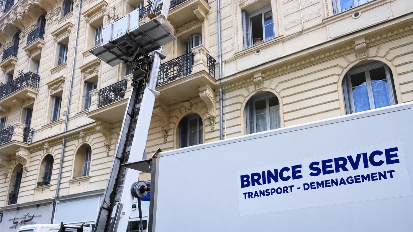Déménagement & transport — réalisation Brince